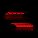 Axyaa LED Bumper Reflector Lights for Mitsubishi Pajero Shogun Montero 2019-2021 Dynamic Signal