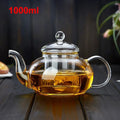 Axyaa Glass Teapot Filterable Thick Heat-resistant Puer Oolong Flower Tea Pot