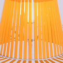 Axyaa Designer Straw Hat Chandelier LED Lighting Fixture for Home & Restaurant