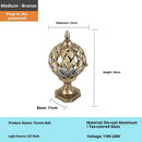 Axyaa Outdoor Globe Glass Column Lamp for Garden Pathway Lighting
