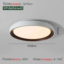 Axyaa Walnut Grain Smart Ceiling Light for Bedroom and Living Room