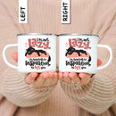 Axyaa Enamel Camping Mug for Campers and Travelers