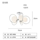 Axyaa Nordic Glass Ball Chandelier Pendant Lights for Home Decor