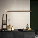 Axyaa Modern Solid Wood LED Chandelier for Dining Kitchen Living Room