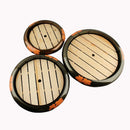 Axya Sushi Bucket: Salmon Sashimi Seafood Dish Rice Ball Round Tray