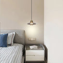 Axyaa Smoke Gray Glass Chandelier Modern Nordic Minimalist Wall Lamp