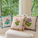 Nordic Embroidery Pillowcase Cojines by Axyaa - Cotton Throw Pillow Covers for Living Room and Bedroom Decoration