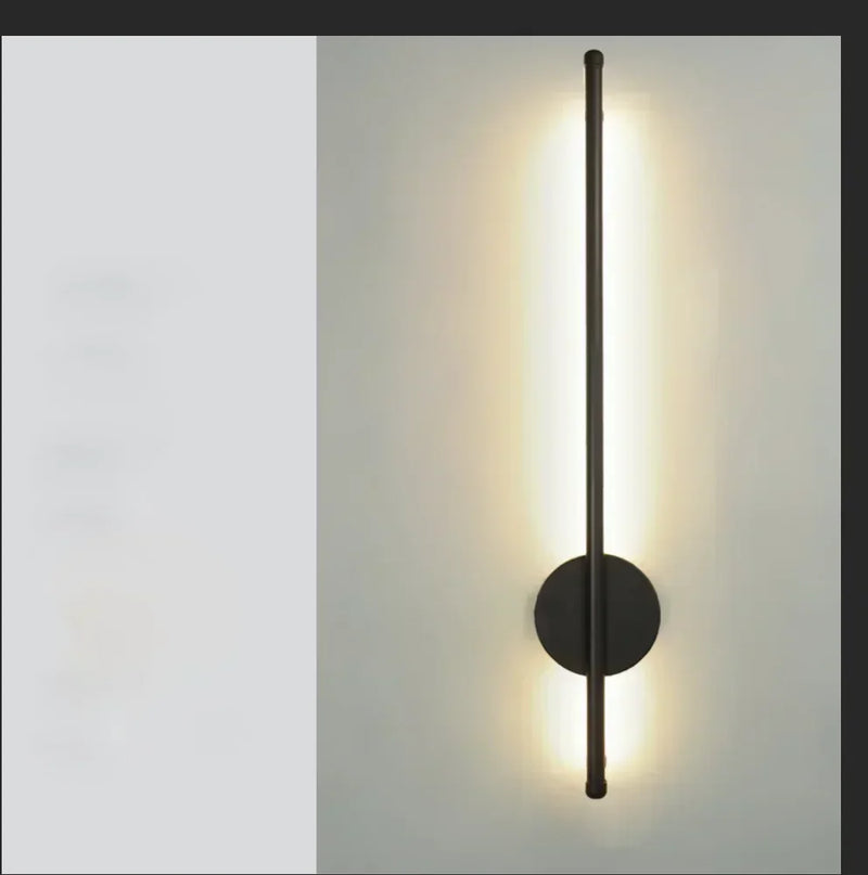 Rechargeable Dimmable Wall Sconce 50-80cm for Living Room and Bedroom - Axyaa LED Wall Decor Lamp