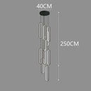 Axyaa Staircase Chandeliers: Modern LED Pendant Light Lamps for Living Room