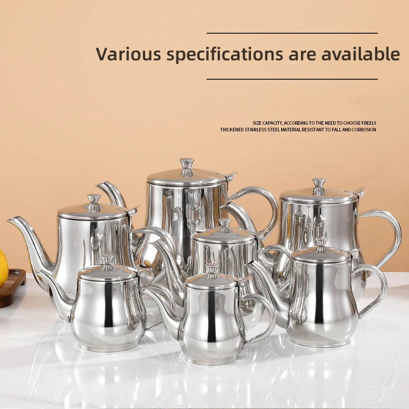 Axyaa Stainless Steel Oil Pot Flask for Kitchen Oil Storage and Dispensing