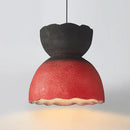 Axyaa LED Chandelier: Red Green Nordic Vintage Dining Room Pendent Light