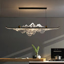 Axyaa Modern LED Pendant Chandeliers for Living and Dining Room Lighting