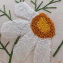 Axyaa Floral Embroidery Cushion Cover | Sofa Pillowcase 45x45 | Decorative Soft Canvas Cojines