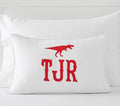 Axyaa Personalized Letter Embroidery Cotton Pillowcase - Smart Gift for Family & Friends