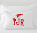 Axyaa Personalized Letter Embroidery Cotton Pillowcase - Smart Gift for Family & Friends