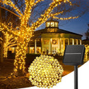 Solar Fairy Lights LED by Axyaa: Outdoor Garland for Patio, Yard, Tree, Wedding, Party