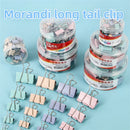 Axyaa Colorful Metal Binder Clips Strong Office School Stationery Learning Supplies