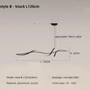 Spiral Dining Room LED Pendant Lights by Axyaa - Modern Kitchen Decor Lighting
