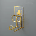 Axyaa Stainless Steel Washbasin Rack - Double Layer Wall Mount Organizer