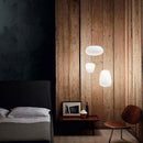 Axyaa Glass Whorls Cocoon Pendant Light: Elegant Illumination for Home Decor