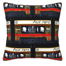 Retro Music Cassette & Vinyl Pillows Cushion Cover for Sofa, Bedroom & Car