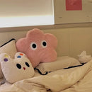Axyaa Animal Plush Cushion Hugging Pillow 3D Flower Bear Cat Pig