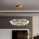 Axyaa Modern Pendant Chandelier LED Ceiling Light for Dining Living Room
