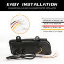 Axyaa Honda CRV CR-V LED Rear Bumper Reflector Lights 2015 2016 Dynamic Signal