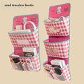 Axyaa Nordic Lattice Bedroom Wall Storage Hanging Bag Organizer
