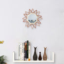 Rattan Woven Hanging Mirror Living Room Decorative Mirror by Axyaa