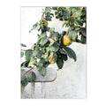 Axyaa Green Leaves Indoor Plants Wall Art Print for Living Room Decor