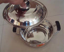 Axya Stainless Steel Multi-Purpose Soup Pot for General Kitchen Use