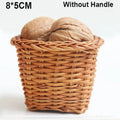 Axyaa Handwoven Bread Storage Basket with 5 Styles, Breathable Fruit Tray, Sundries Organizer