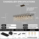 Axyaa Crystal Chandelier: Luxurious French Branch Lamp for Light Luxury Living Room