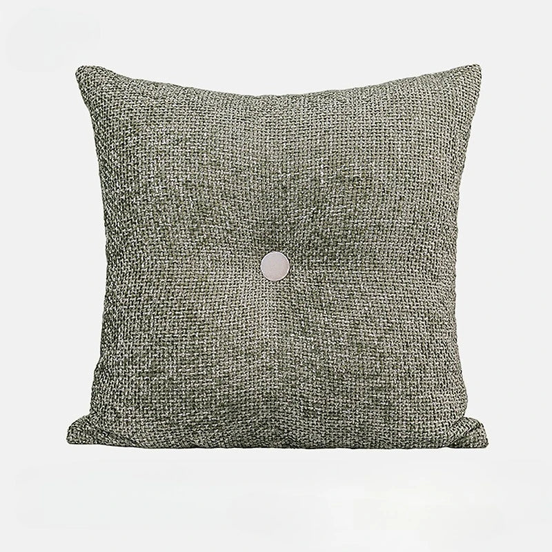 Axyaa Tufted Solid Sofa Cushion Bed Rest Accent Pillow for Living Room Bedroom