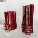 Axyaa Minimalist Ceramic Vase Set for Elegant Floral Arrangements