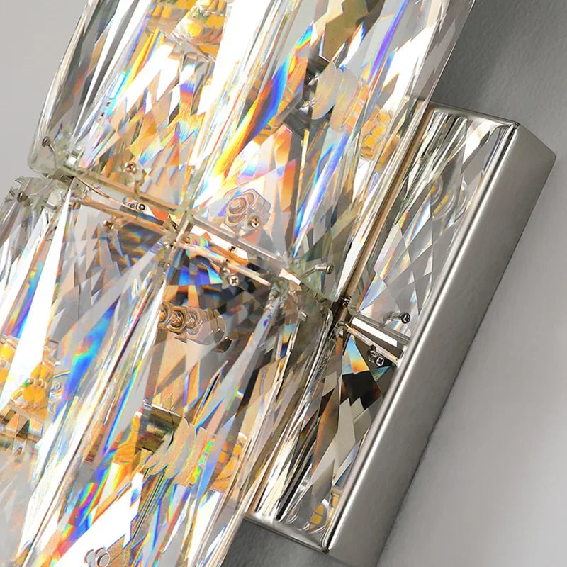 Axyaa Crystal Wall Lamp for Elegant Home Lighting