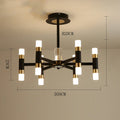 Axyaa Modern Ceiling Chandelier for Dining Room and Living Room Lighting