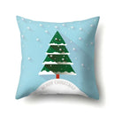 Axyaa Christmas Tree Throw Pillow Case - Festive Xmas Cushion Cover for Home Decor