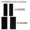 Axyaa Heavy-Duty Interlocking Mounting Strips - Reusable Sticky Back Tape