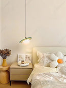 Axyaa LED Cream Wind Planet Hanging Lamp for Home Decor
