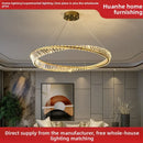 Axyaa Nordic Crystal Chandelier for Luxury Living Room & Dining Room