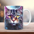 Axyaa Wolf Watercolor Coffee Mug