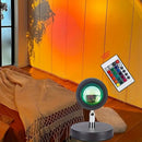 Axyaa LED Sunset Lamp for Atmosphere Nightlight in Living Room and Bedroom