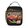 Axyaa Lightning Mcqueen Car Sally Lunch Bag - Portable Thermal Cooler Lunch Box