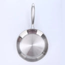 Axyaa Stainless Steel Non-Stick Frying Pan, Thick Flat Bottom Omelet Pan