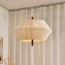 Axyaa Cotton Thread Pendant Lights Modern LED Ceiling Chandelier, Bedroom Hang Lamp