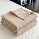 Axyaa 100% Cotton Muslin Throw Blanket - Lightweight Breathable Boho Throws