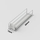 Axyaa Beverage Spring Pusher Organizer for Fridge, Automatic Drink Dispenser Shelf