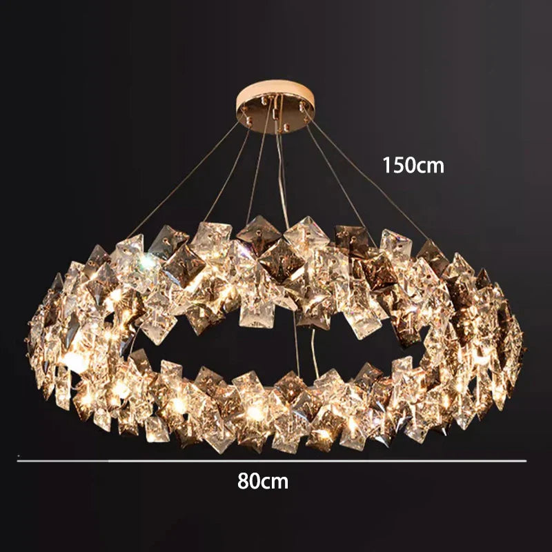 Modern Nordic Chandelier by Axyaa: Pendant Lights for Dining Room, Lustre Hanging Lamps, Indoor Ceiling Fixture